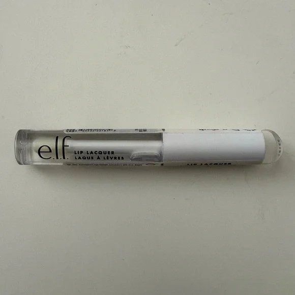 e.l.f. Lip Lacquer Sheer Clear Color, Infused With Vitamins A & E - Picture 2 of 14